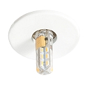 Recessed luminaire for starry sky C 392, � 4cm, G4, white