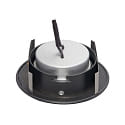 nobil� downlight 5068 ECO FLAT SCCT 38� DIM C round, swivelling, CCT Switch IP40, black matt dimmable