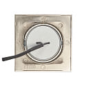 nobil� downlight 5068Q ECO FLAT SCCT 38� DIM C square, swivelling, CCT Switch IP40, brushed nickel dimmable