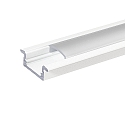 Aluminum T-Profile 2 TP, 200cm, for LED Strips up to 1.2cm width, matt white