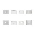 replacement kit U PROFILE 2 TP/OP, silver, white