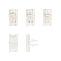 Accessories for Flexible LED SMD 3528 - connector, fixed, set of 5