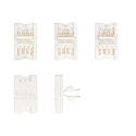 Accessories for Flexible LED SMD 5050 - RGB - connector, fixed, set of 5