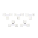 Accessories for Flexible LED SMD 5050/5630 - T-connector, 2-pole, set of 5