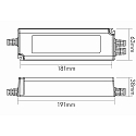 nobil� LED driver EL-120-24V IP67 Dali, 0-120W, black, dimmable