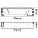 nobil� LED driver with 500mA constant voltage EL-25-500