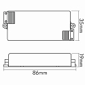 nobil� LED driver with 12V constant voltage EL-9-12V