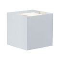 Paulmann Wall luminaire LED Cybo square, 2x3W, 8x8cm, white