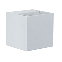 Paulmann Paulmann Wall luminaire LED Cybo square, 2x3W, 8x8cm, white