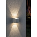 Paulmann Paulmann Wall luminaire LED Cybo square, 2x3W, 8x8cm, white