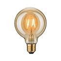Paulmann LED Vintage Globe 95, E27, gold, 1700K, 2,5W