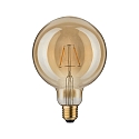 Paulmann Paulmann LED Vintage Globe125, E27, gold, 1700K, 2,5W
