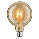 Paulmann LED Vintage Globe125, E27, gold, 1700K, 6,5W