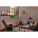 Paulmann LED Filament Top mirrored Lamp Pear A60 NonDim, 230V, E27, 4.8W 2700K 580lm, silver