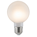 Paulmann LED Filament Globe Lamp G80, 230V, E27, 7.5W 2700K 806lm, dimmable, glass opal