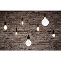 Paulmann LED Filament Globe Lamp G80, 230V, E27, 7.5W 2700K 806lm, dimmable, glass opal