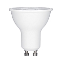 Paulmann LED Reflector lamp, 230V, GU10, 6W 1800-3000K 350lm 800cd 36�, dim-to-warm , white