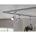 Paulmann LED Reflector lamp, 230V, GU10,  7W 2700K 460lm 900cd 36�, dimmable, chrome matt
