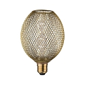 Paulmann LED filament lamp METALLIC GLOW GLOBE HELIX switchable E27 3,5W 130lm 1800K CRI >80 