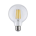 Paulmann filament lamp globe ECO-LINE G95 switchable G95 clear E27 4W 840lm 3000K 360� CRI >80  clear