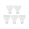WIFI LED Smart light bulb RGBW ZigBee controllable GU10 4,8W 350lm 2200-6500K 38� CRI 80-89 dimmable