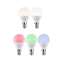 Paulmann WIFI LED Smart light bulb RGBW set of 3, ZigBee controllable E14 5W 470lm 2200-6500K CRI 80-89 dimmable