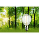 Paulmann filament lamp drop ECO-LINE DROP switchable P45 clear E14 4W 840lm 3000K 360� CRI >80  clear