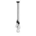 Paulmann Pendant luminaire NEORDIC KETIL, 3 flames, 3x E27 max. 20W, black