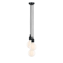 Paulmann Pendant luminaire NEORDIC KETIL, 3 flames, 3x E27 max. 20W, black