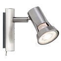 Paulmann Paulmann Spot Teja 1 flame nickel satined, excl. Lamp, max. 10W GU10