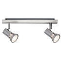 Paulmann Paulmann Spot Teja 2 flames nickel satined, excl. Lamp, max. 10W GU10