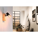 Paulmann spot ARVID 1 flame E27, black dimmable