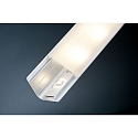 Paulmann DELTA Profile with diffuser, 200cm, anodized / satin aluminum