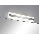Paulmann LED Mirror luminaire LUKIDA LED Bath luminaire, IP44, 9W, 230V, 600mm, chrome/white