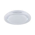 Paulmann wall and ceiling luminaire RAINBOW DYNAMIC small, tunable white, RGB IP20, chrome, white dimmable