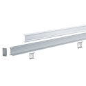 Paulmann Square Profile with diffuser, anodized aluminum
