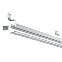 Paulmann Square Profile with diffuser, anodized aluminum