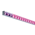 Paulmann Paulmann Square Profile with diffuser, anodized aluminum, 200cm