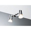 Paulmann Paulmann Mirror luminaire Mintaka IP20 chrome, excl. lamp, max. 20W GU10
