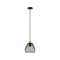 Paulmann Pendant luminaire Cameo IP44 1 flame concrete/chrome