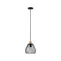 Paulmann Pendant luminaire Cameo IP44 1 flame concrete/chrome