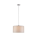 Paulmann Tessa Pendant luminaire creme/brushed iron E27 max. 60W