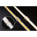 Paulmann 1-phase straight connector MAXLED FULL LINE COB set of 2, white