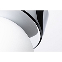 Paulmann wall and ceiling luminaire GOVE G9 IP44, chrome, mat 