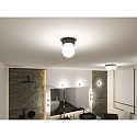 Paulmann wall and ceiling luminaire GOVE G9 IP44, chrome, mat 