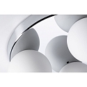 Paulmann wall and ceiling luminaire GOVE G9 IP44, chrome, mat 