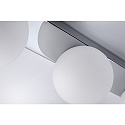 Paulmann wall and ceiling luminaire GOVE G9 IP44, chrome, mat 