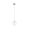 Paulmann pendant luminaire GOVE IP44, chrome 