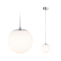 Paulmann pendant luminaire GOVE IP44, chrome 