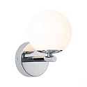 wall luminaire GOVE IP44, chrome 